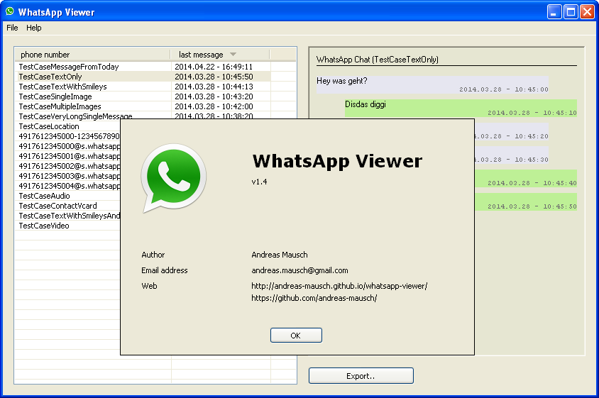 View Whatsapp .db File